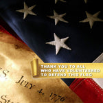 Patriotic Sewn Star US Flags