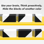 Compact Two-Tone Brain Teaser Toy