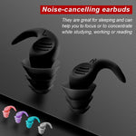 Soft Silicone Sleep Earplugs for Noise Blockage