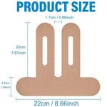 Pre-Cut Kinesiology Tape for Knee Support – 150% Stretch Cotton Athletic Tape & Stability During Sports & Daily Activity