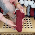 Thermal Socks Fleece-Lined Non-Slip Grip