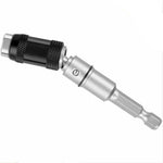 Flexible Drill Extension Attachment for Tight Spaces, Corners & Hard-to-Reach Areas - Adjustable Angle Adapter for Power Drills & Drivers