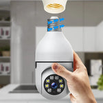 HD WiFi Security Light Bulb Camera