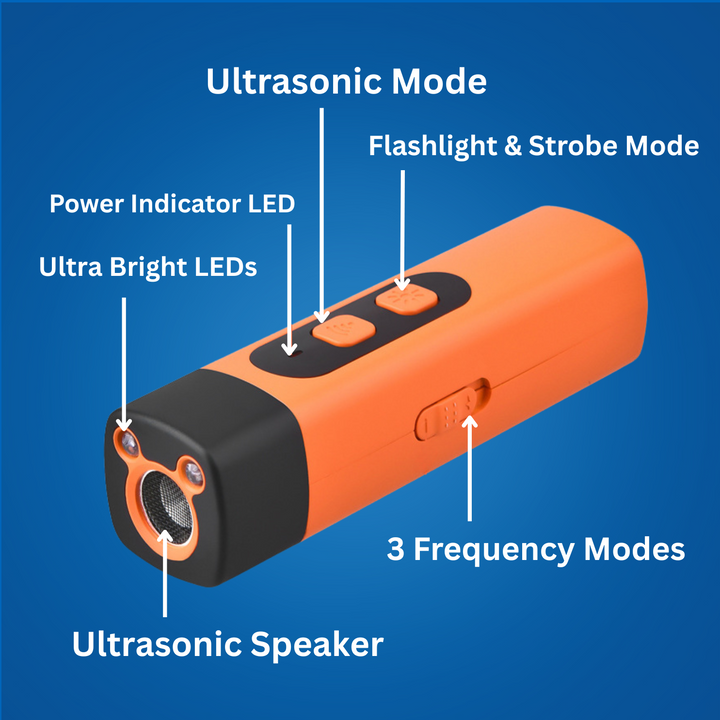 Effective Dog Training Device with Ultrasonic Technology