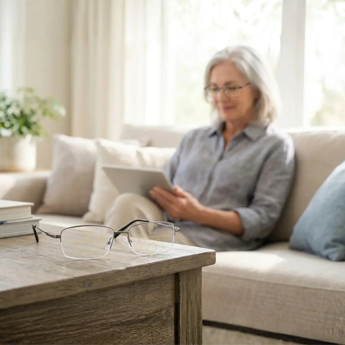 Intelligent Progressive Glasses