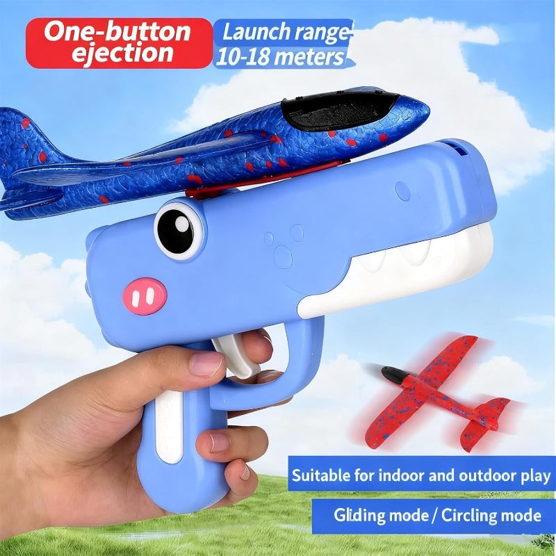 Fun Flying Dino Toy Launcher