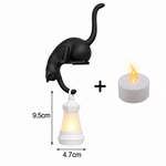 Curious Charlie™ – Cat Shelf Lamp