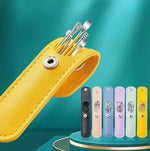 Stainless Steel Ear Cleaning Tool Set with Portable Case for Safe Wax Removal | Reusable Earwax Remover Kit for Adults and Kids | Profession