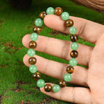 Luxury Protection Stone Bracelet Aventurine Tiger Eye