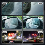 Windshield Cleaning Tool for Fog & Streak Removal – Hydrophobic Glass Coating Brush with Sponge Applicator for Car Windows & Mirrors