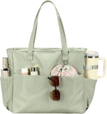 Beach Bag Extra Large with Wet Compartment, Water-Resistant Beach Bag for Pool and Swim, Beach Tote Bag for Travel