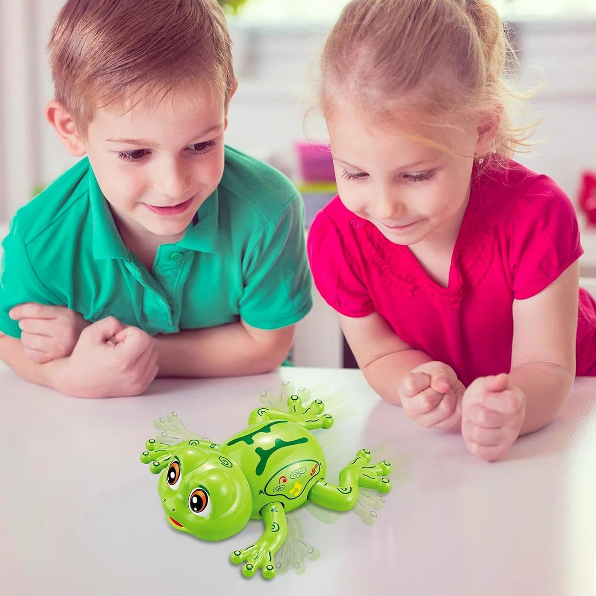 Electric Crawling Frog Toy
