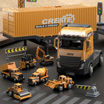 Fun Building Crane Truck for Kids STEM Play