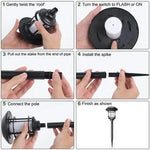 PATIOFLAME – Solar Torch Lamps for Driveways & Courtyard Paths