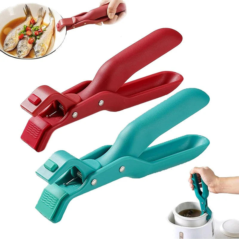 Heat Resistant Kitchen Bowl Clip Holder