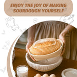 Sourdough Proofing Basket Gift Set