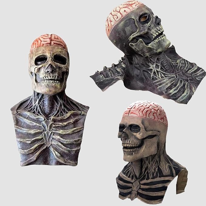 Spooky Halloween Mask for Horror Parties & Costume