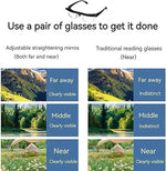 Versatile Adjustable Reading Glasses for Men Women