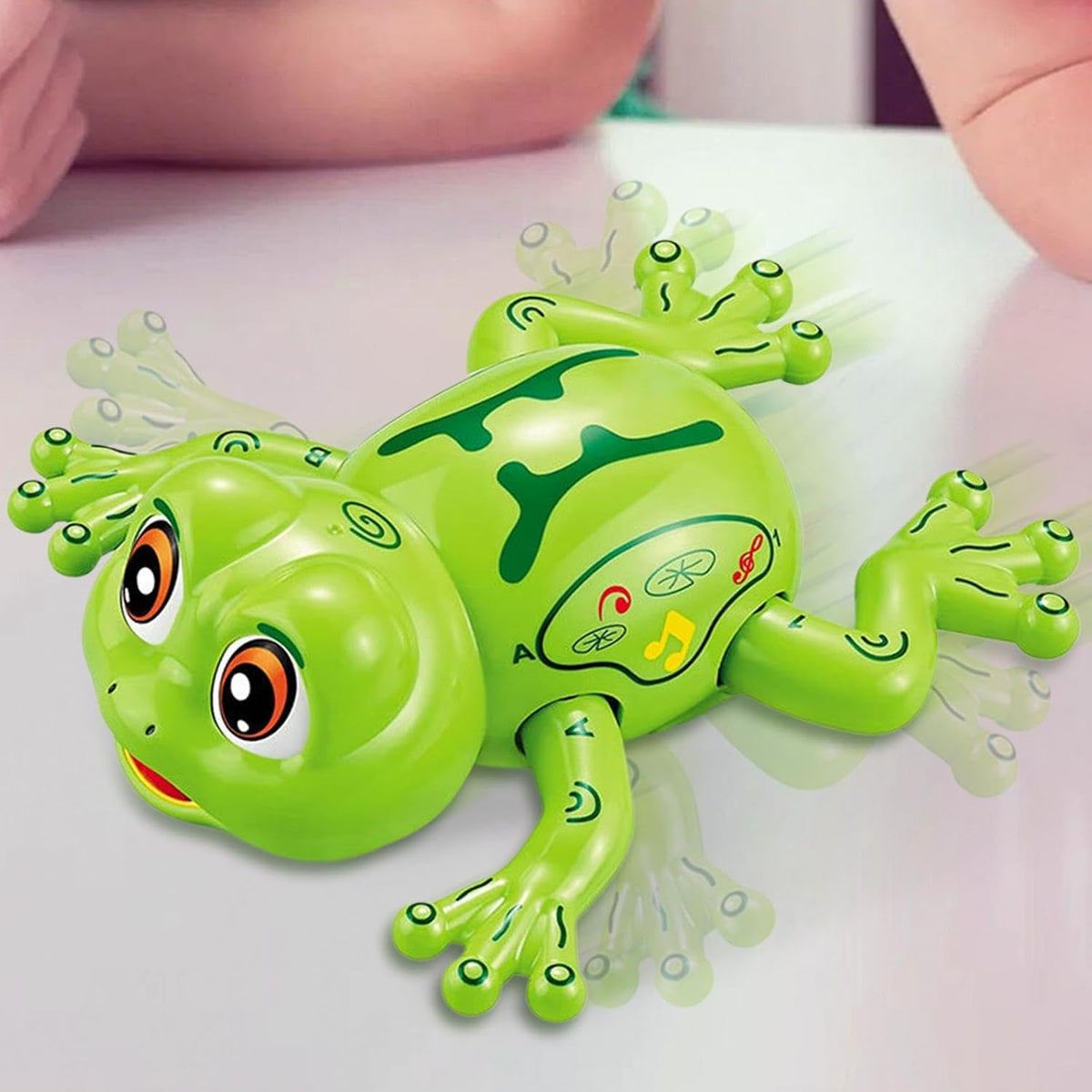 Electric Crawling Frog Toy