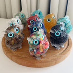 Unique Crystal Owl Decorative Figurine