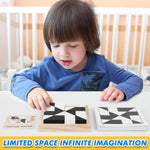 Compact Two-Tone Brain Teaser Toy