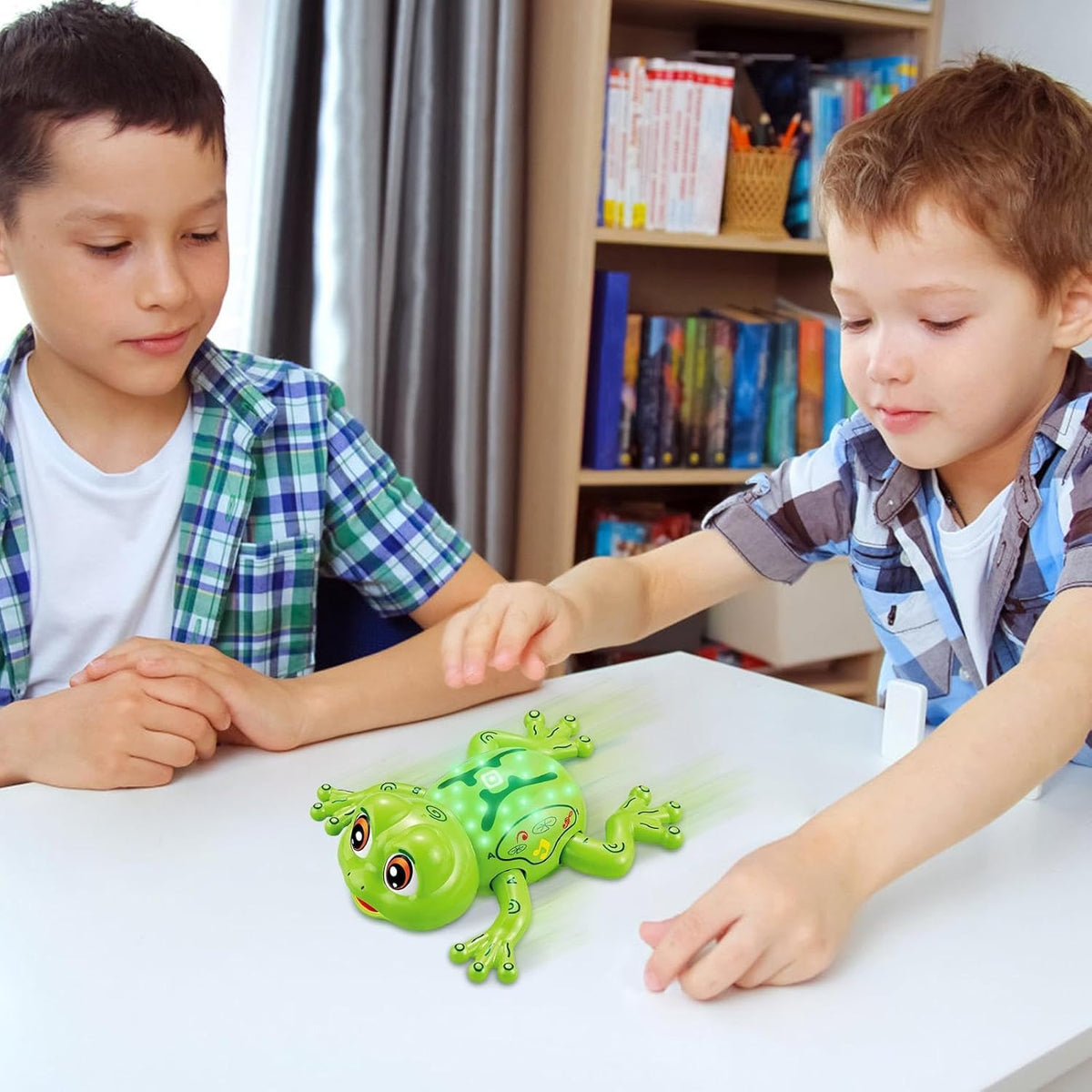 Electric Crawling Frog Toy