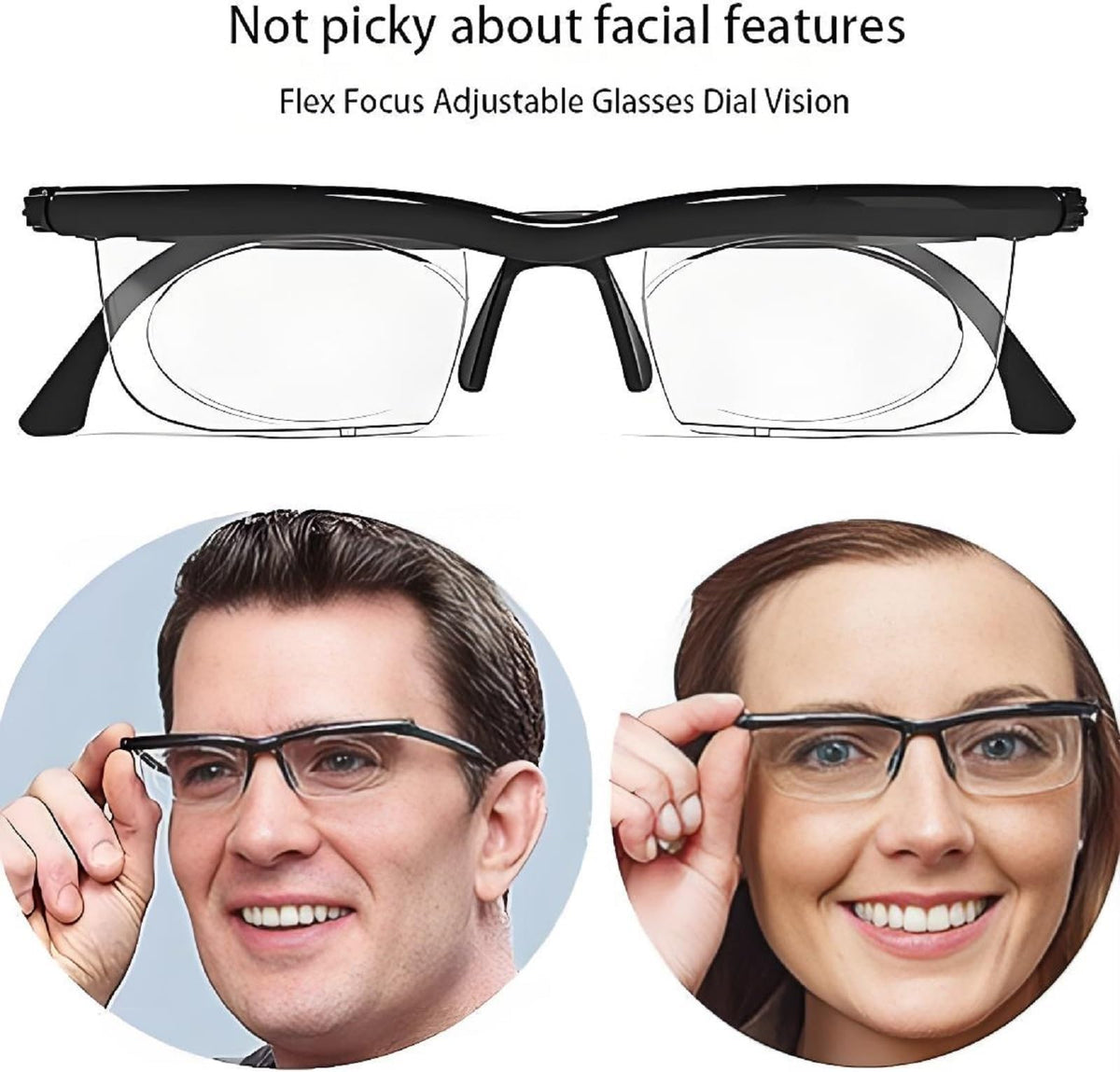 Versatile Adjustable Reading Glasses for Men Women
