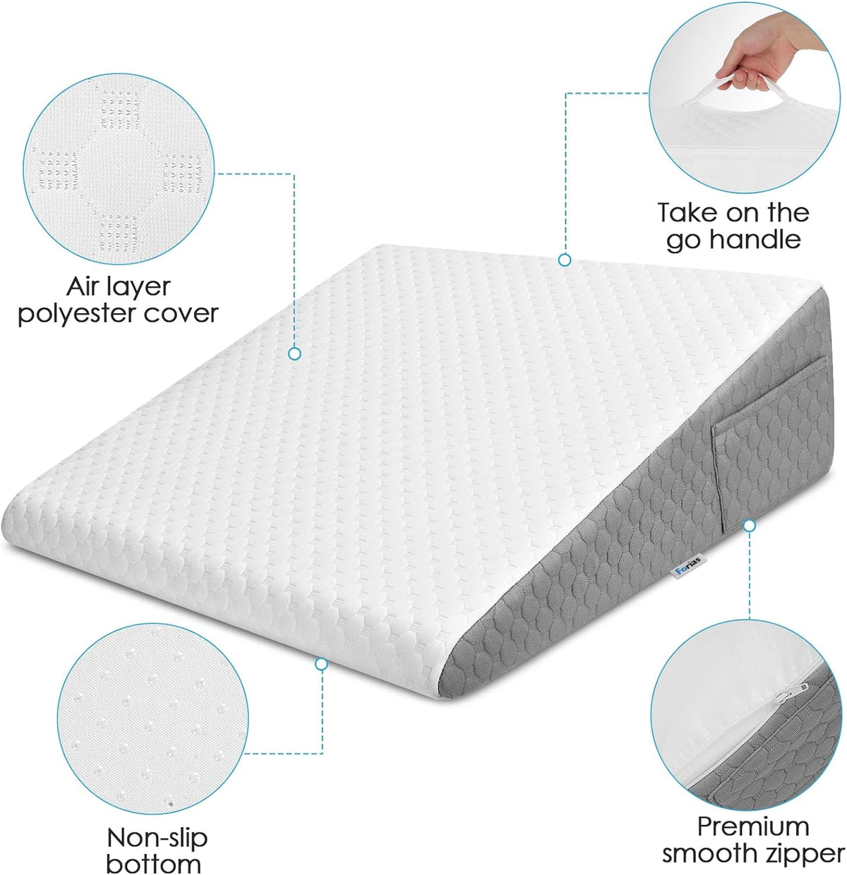 Wedge Pillow for Sleeping Bed