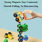 Fun Colorful Number Magnet Train