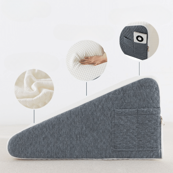 Elevated Wedge Pillow for Sleeping Bed