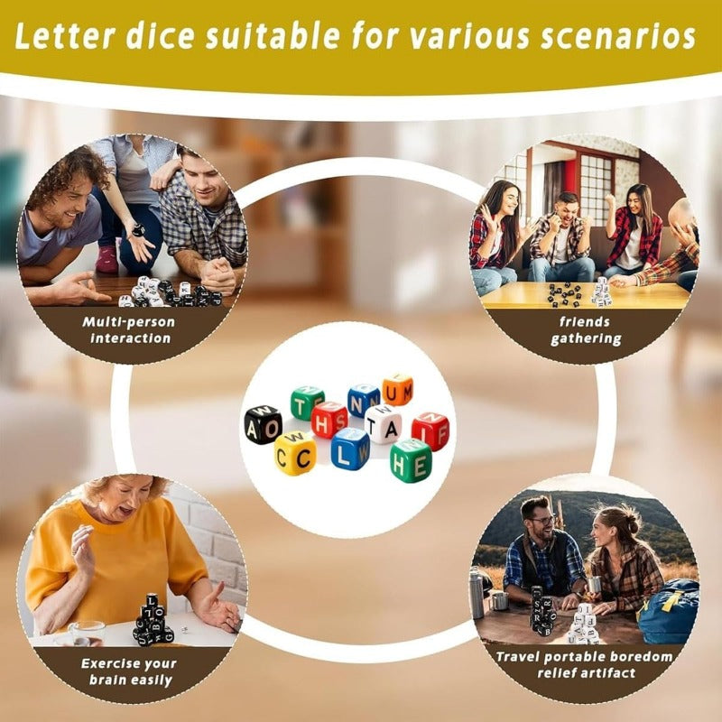 Fun Word Game Dice