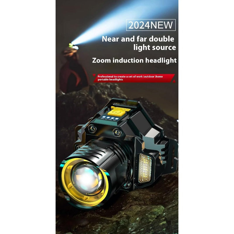 Bright Adjustable Motion Headlamp