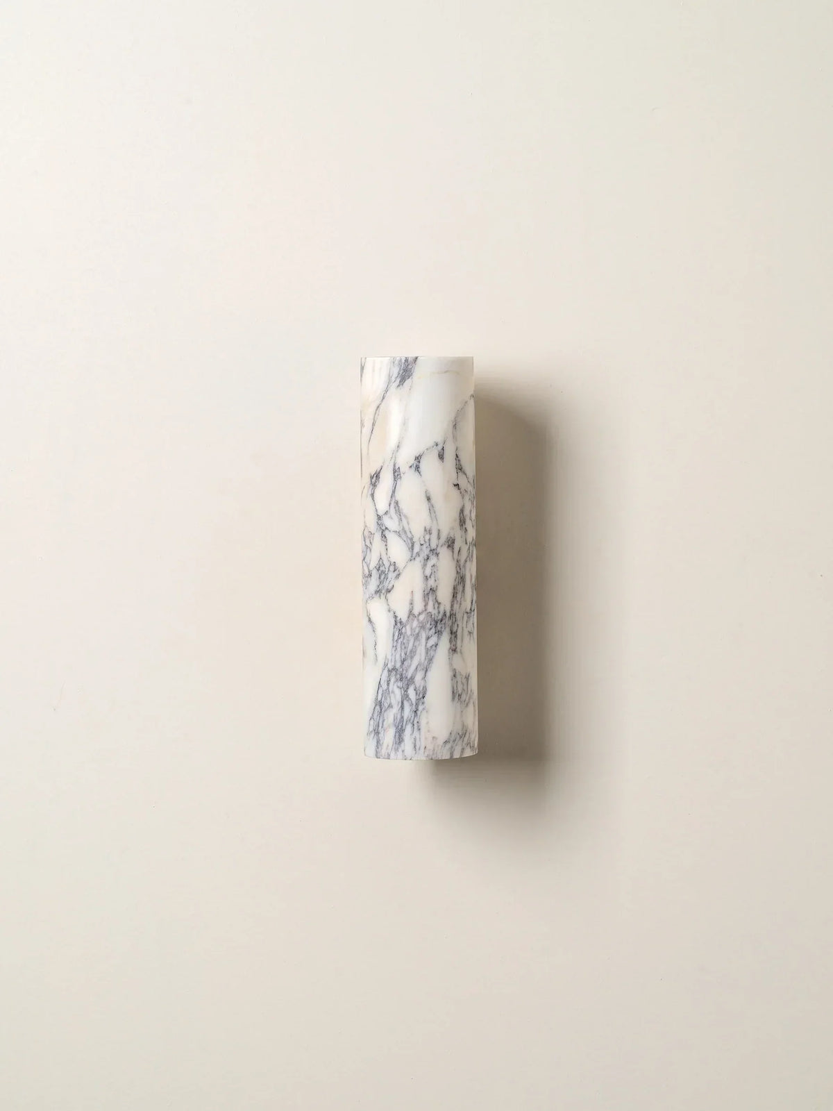 Natural Marble Sconce Dual Beam Design for Vanity Mirror Accent Hallway Bath Dimmable G9 LED Socket 9.4 Inch Height Stone Finish