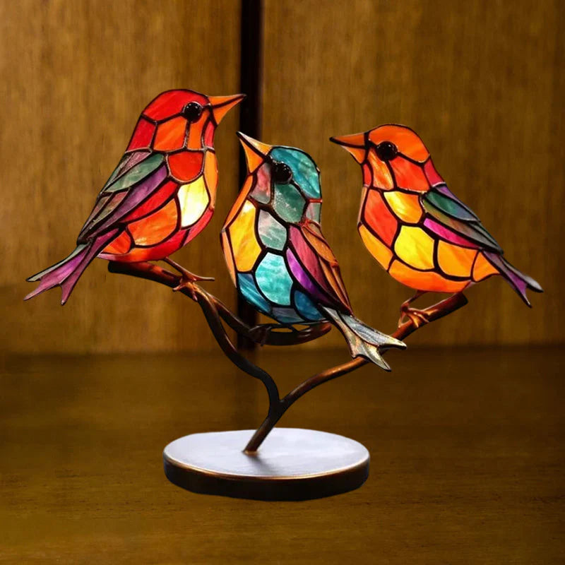 Birds on Branches Ornaments