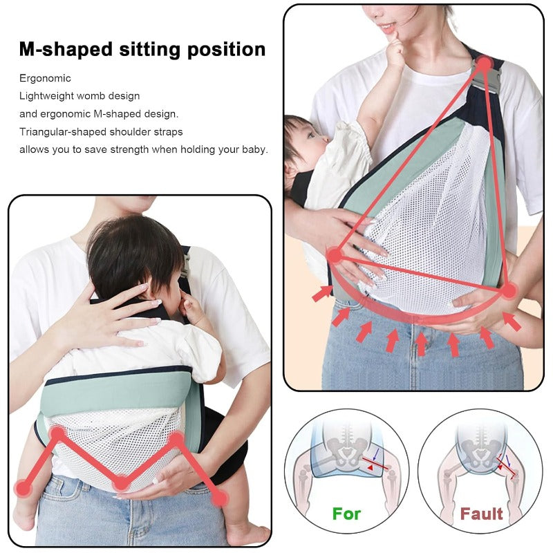 Comfortable Infant Wrap Baby Carrier