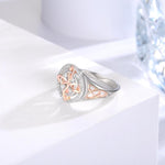 Mystic Twist Sterling Silver Ring