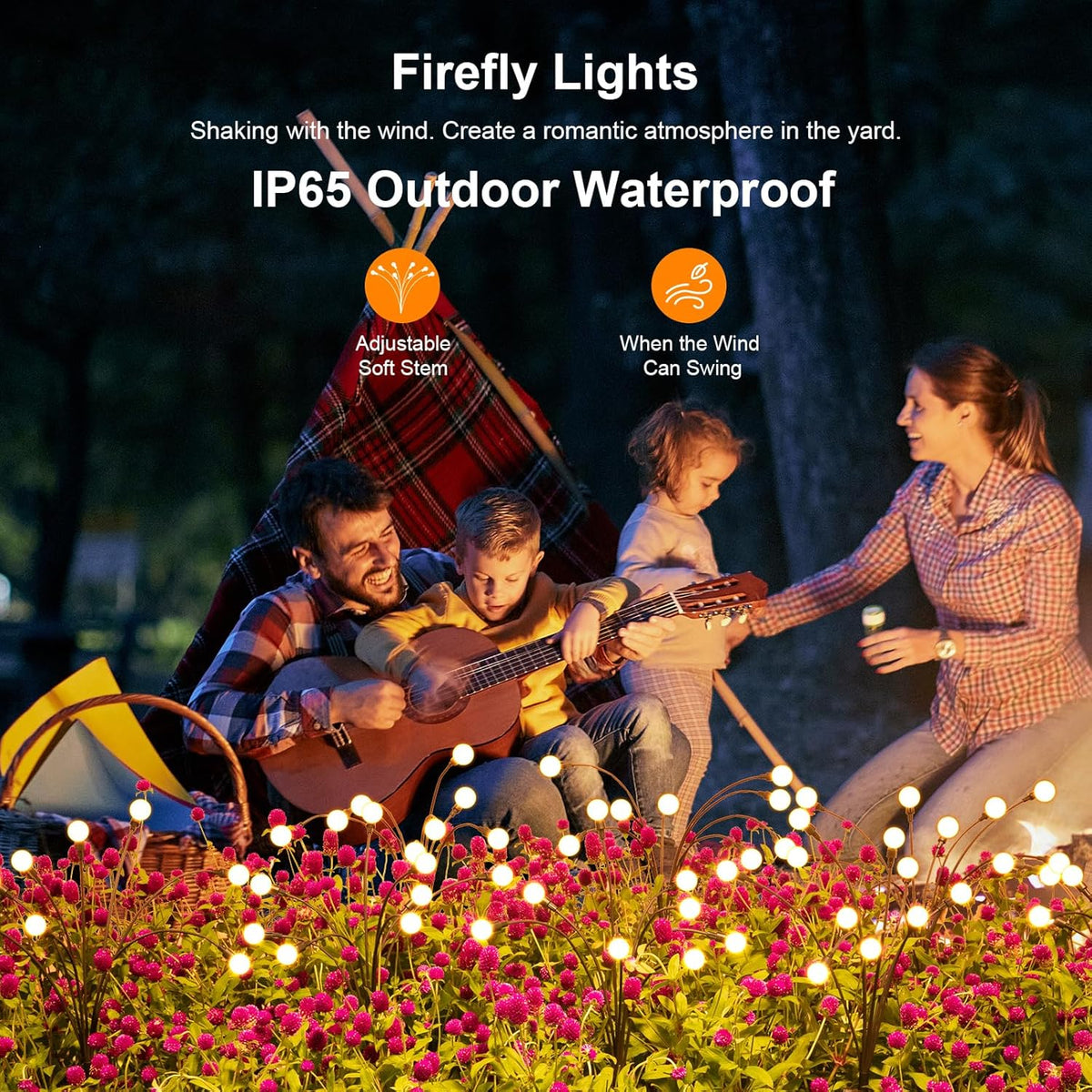 Colorful Outdoor String Lanterns