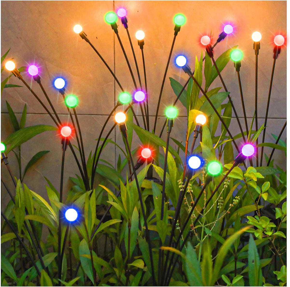 Colorful Outdoor String Lanterns
