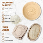 Sourdough Proofing Basket Gift Set