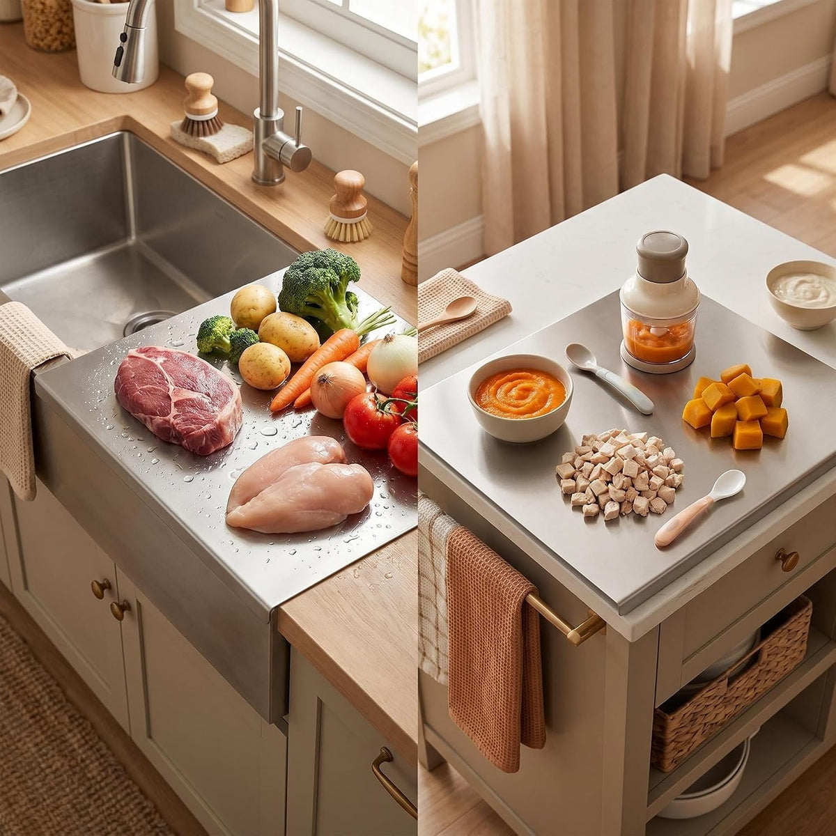 Stainless Steel Cutting Board