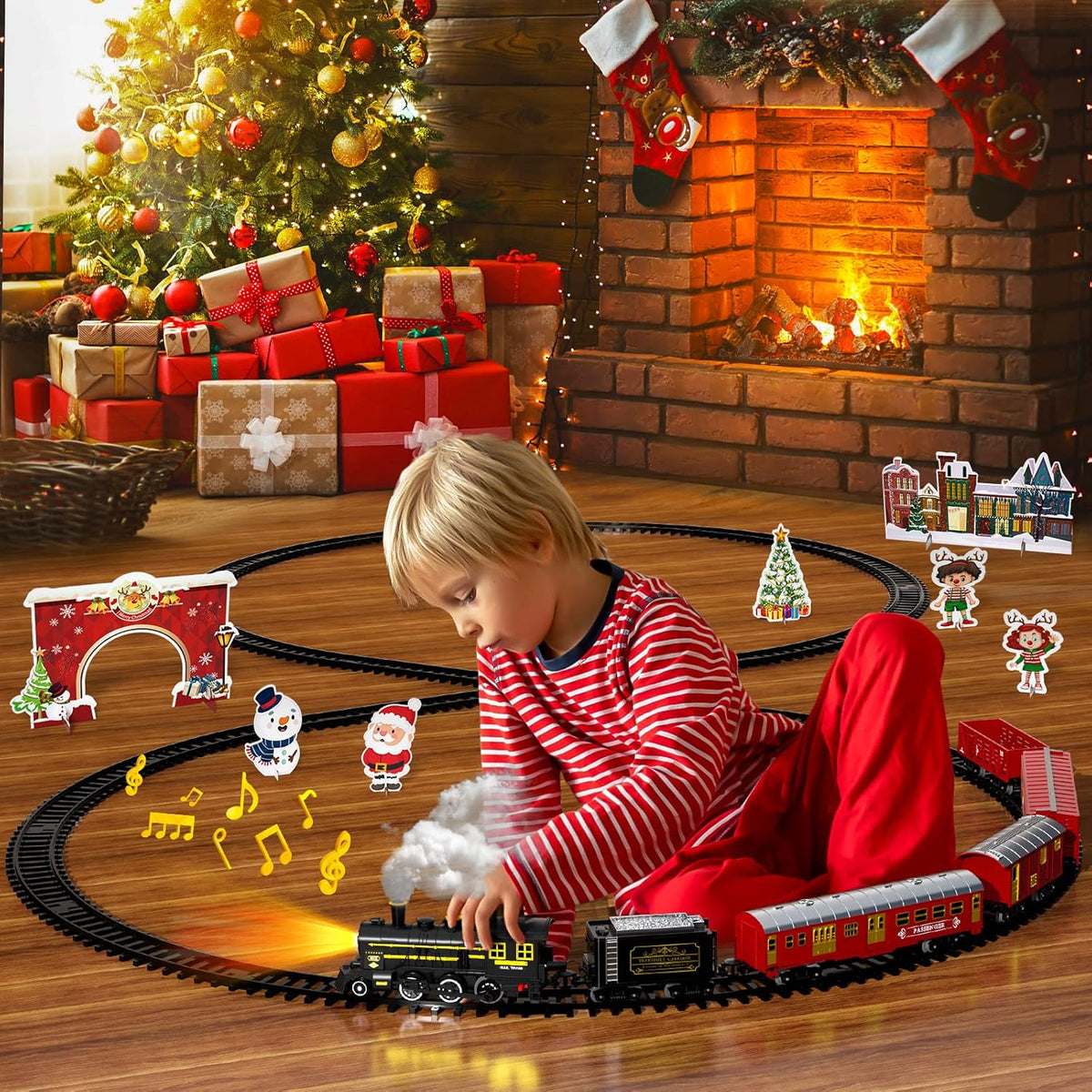 Fun Electric Toy Train Set for Children