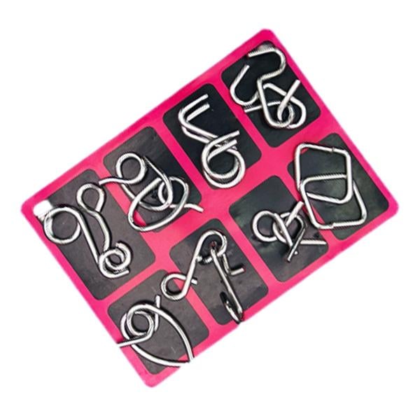 Challenging Metal Logic Puzzle Brain Teaser Toy