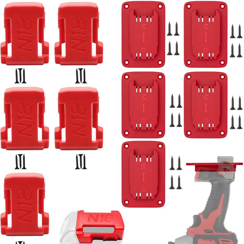 Compact Toolbox and Battery Storage Set
