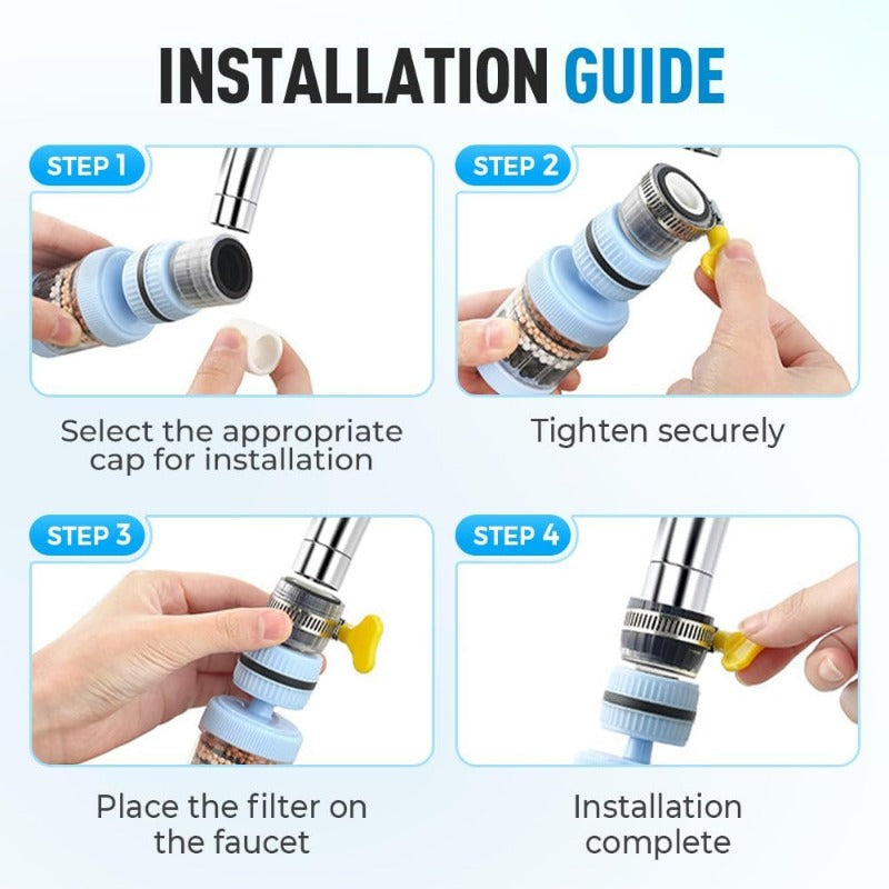 Advanced 6-Stage Tap Water Filter System