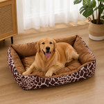 Dotisk Plush Polyester Dog Bed (Multiple Sizes)