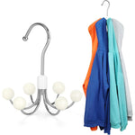 Rotating Closet Purse and Hoodie Storage Rack