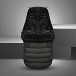 Insulated Stroller Footmuff & Sleep Sack for Infants – Windproof Cotton Bunting Bag with Dual Zippers for Prams, Car Seats & Indoor Use