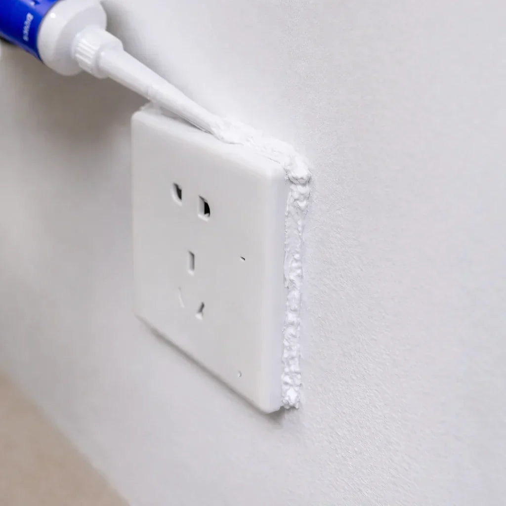 Squeeze-Tube Gap Filler for Drywall Cracks, Nail Holes & Outlet Gaps - Ready-Mixed Formula Dries Fast, Paintable Surface Repair Compound