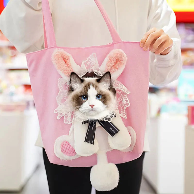 Head-Out Cat Carrier Tote