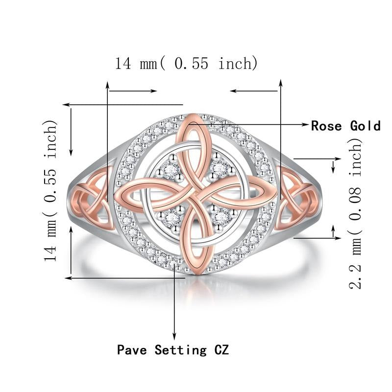 Mystic Twist Sterling Silver Ring